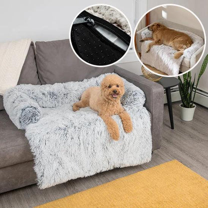 Canapé pour Chien | ConfortoLounger™ - l'école du chien