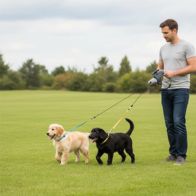 Laisse double pour Chien