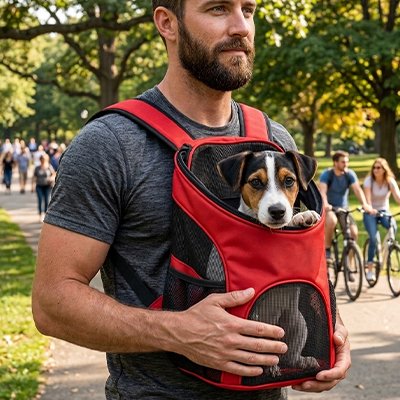Sac a dos chien 
